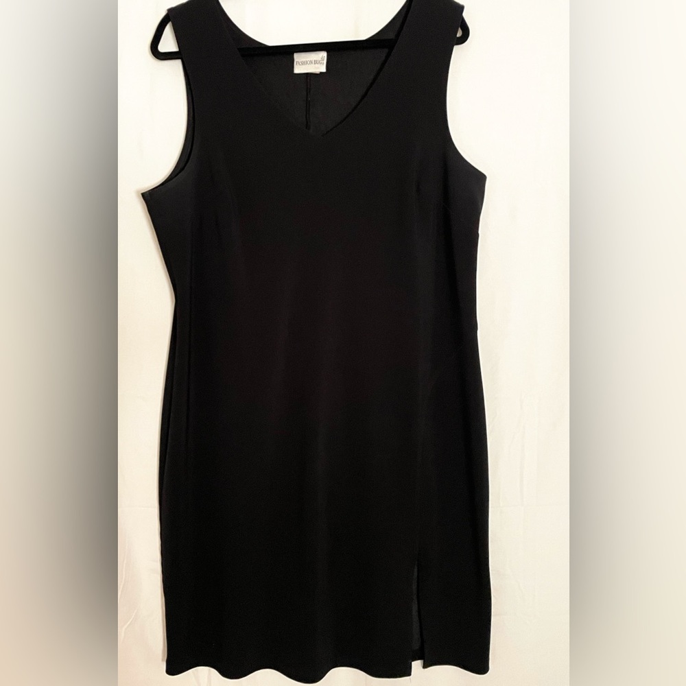Fashion Bug Black Sleeveless Dress